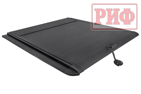 Крышка кузова РИФ для Dongfeng DF6, роллета раздвижная 1511х1570 мм, алюминиевая, черная Крышка кузова РИФ для Dongfeng DF6, роллета раздвижная 1511х1570 мм, алюминиевая, черная