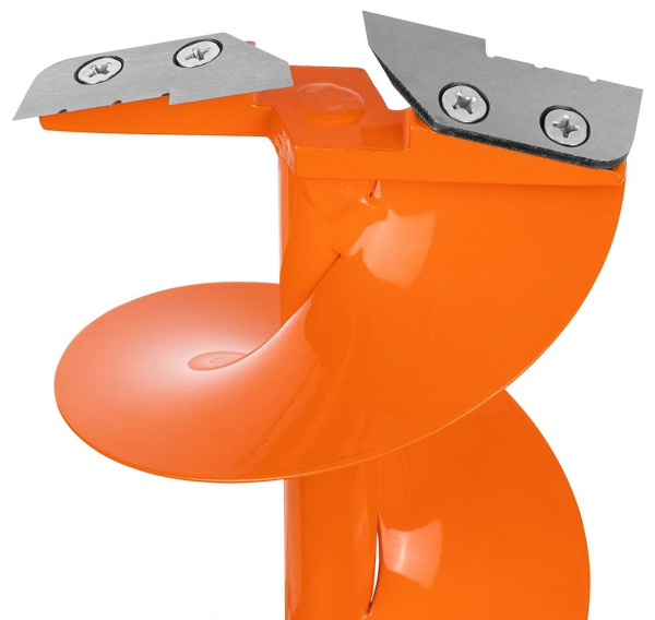 3 Комплект под мотобур шнек ТОНАР MOTOSHTORM 150R+адаптер АШ-02+молоточек