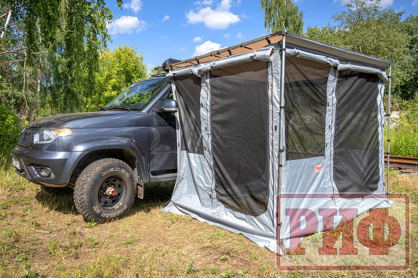 2.Стенки к автомобильной маркизе (тамбур) РИФ 2х2,5 м