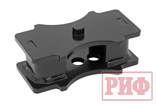 Проставка РИФ рессора-мост H=60 мм (отв. D13)