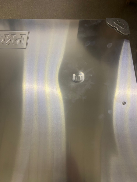 Ящик алюминиевый РИФ усиленный с замком 782х585х622 мм (ДхШхВ) (уценка)