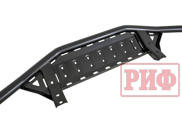 Бампер РИФ силовой передний TLC 200 2007-2015 c защитой радиатора