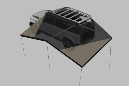 2 Маркиза автомобильная Wild Land веерная 2,4х2,2 м (левая)