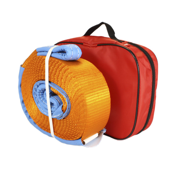 Стропа динамическая Tplus 9 т/9 м серия "Стандарт"+сумка (оксфорд 210, красный)