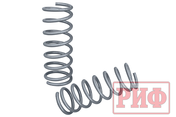 Пружины РИФ задние усиленные штатные SsangYong Kyron, Rexton 2 и 3 +75 кг