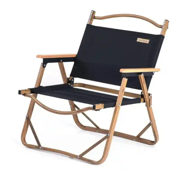 Кресло туристическое Naturehike Nightfall L02, складное, цвет ореховый, чёрный, до 120 кг