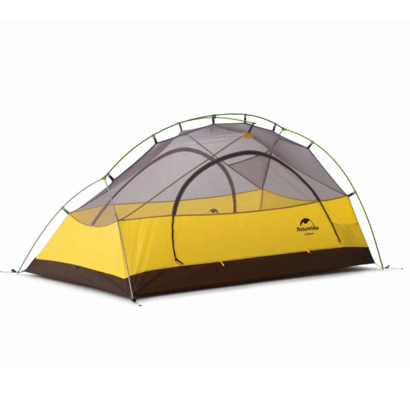 Палатка Naturehike Star-River 2-местная, алюминиевый каркас, сверхлегкая, зеленая