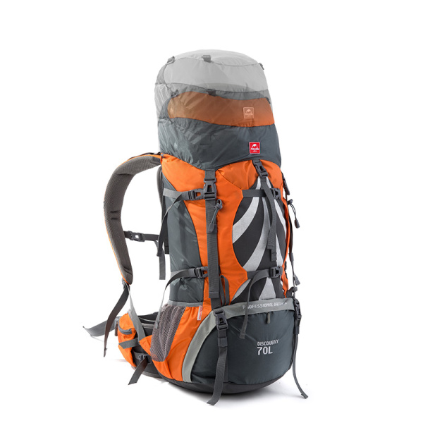 Рюкзак туристический Naturehike 70 л, оранжевый