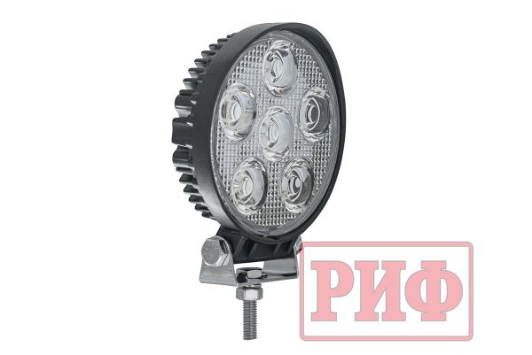 Фара светодиодная рабочего света РИФ D116 мм 18W