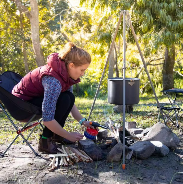 5 Котелок туристический Naturehike 10 л, алюминий