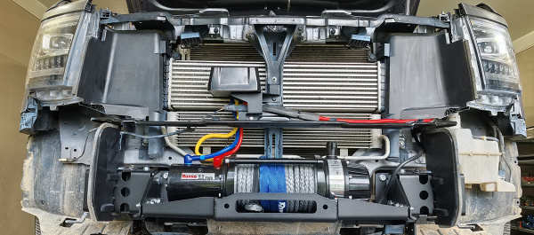 Площадка РИФ под лебёдку в штатный бампер Haval H5 2023+