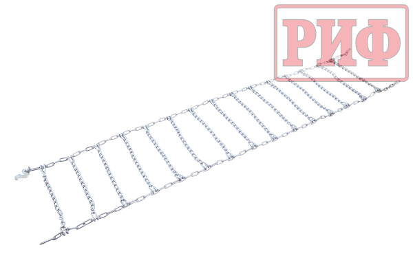 Цепи противоскольжения РИФ 4х4 "лесенка" 25 мм, 285/75R18 (к-т 2 шт.)