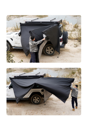 Маркиза автомобильная Wild Land веерная 2,4х2,2 м (левая)