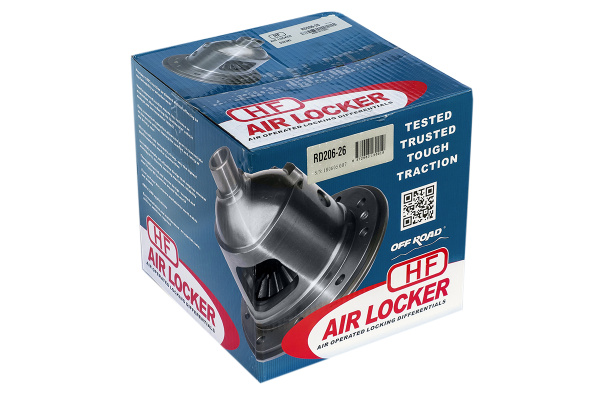 Блокировка переднего дифференциала HF пневматическая без компрессора Suzuki Jimny 2003+, 26 шл., 10 болтов, 6"RG