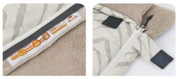 Мешок спальный Naturehike Shanmi, 210х80см, (ТК: +13C), бежевый