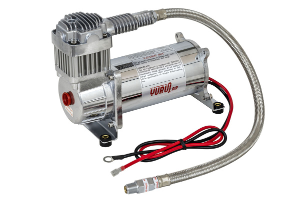 Компрессор автомобильный стационарный 24V YURUI 72 л/мин 10,2 атм