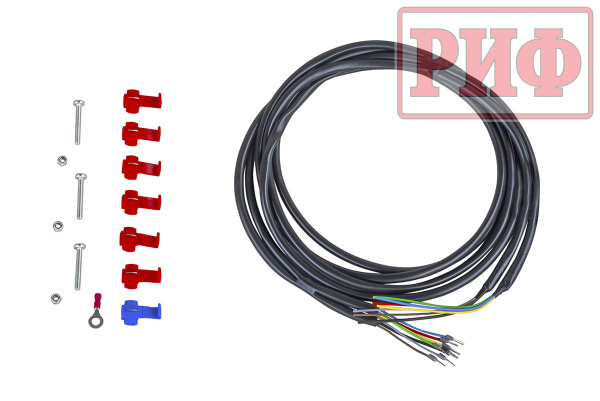 Бампер РИФ силовой задний Toyota Land Cruiser 78 2007+ с квадратом под фаркоп и фонарями