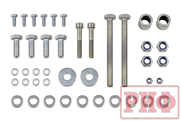 Площадка РИФ под лебёдки EWX4500USR и EWV6000S в штатный бампер Lada Niva Travel