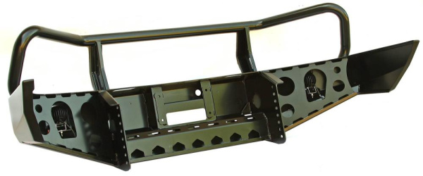 Бампер РИФ передний MAZDA BT50 с доп. фарами