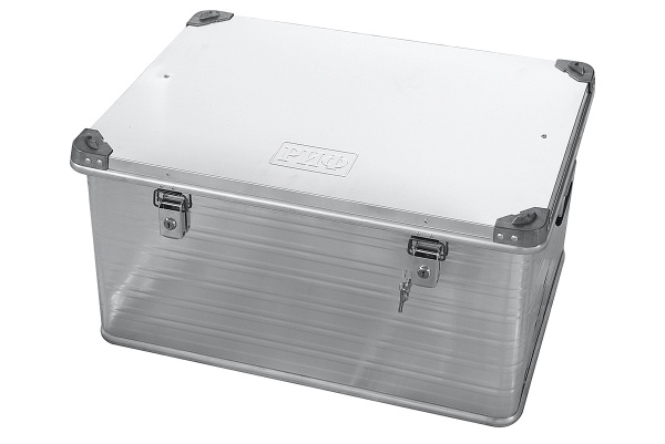 Ящик алюминиевый РИФ с замком 782х585х412 мм (ДхШхВ) Ящик алюминиевый РИФ с замком 782х585х412 мм (ДхШхВ)