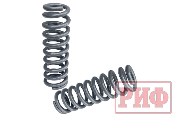 Пружины РИФ передние Toyota Hilux 2005-2014, 2015+, Land Cruiser Prado 120 , FJ Cruiser, Haval H9, Sollers ST6, Jac T6, GW Poer 0-30 кг лифт 30 мм
