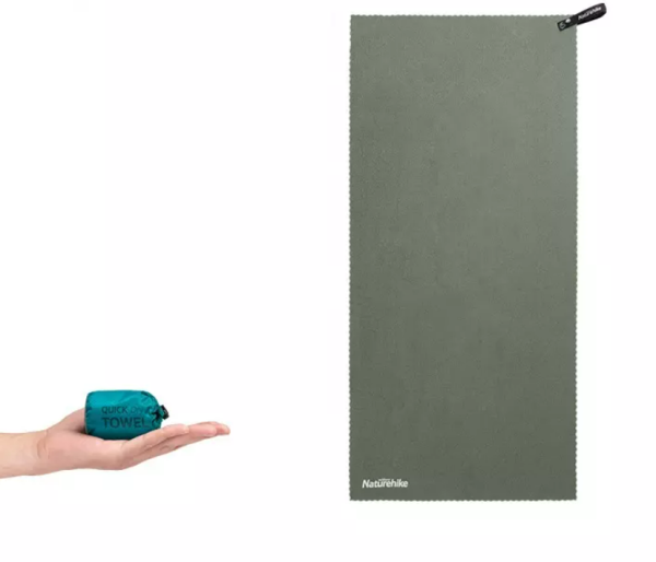 Полотенце кемпинговое Naturehike MJ01, олива