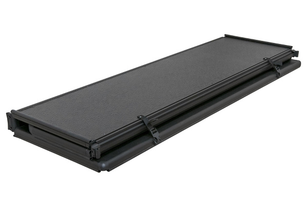 Крышка кузова Toyota Hilux Vigo 2005-2013, трёхсекционная, алюминиевая, черная