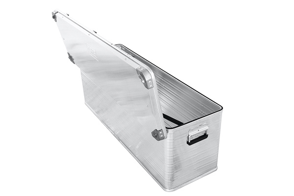 Ящик алюминиевый РИФ с замком 1176х385х412 мм (ДхШхВ) Ящик алюминиевый РИФ с замком 1176х385х412 мм (ДхШхВ)