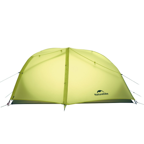 2 Палатка Naturehike Star River EXT Si 2-местная, алюминиевый каркас, сверхлегкая, желтая