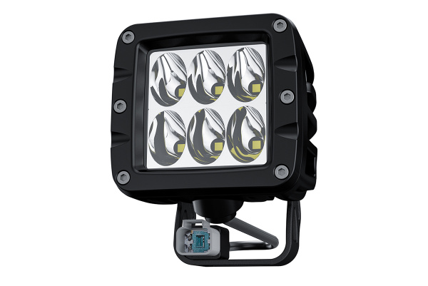 Светодиодные фары водительского света AURORA 76x76 мм 30W LED (комплект 2 шт)