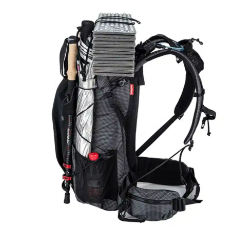 Рюкзак туристический Naturehike 60+5 л, черный