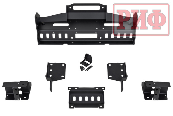 Площадка РИФ под лебёдку с защитой радиаторов в штатный бампер TANK 400