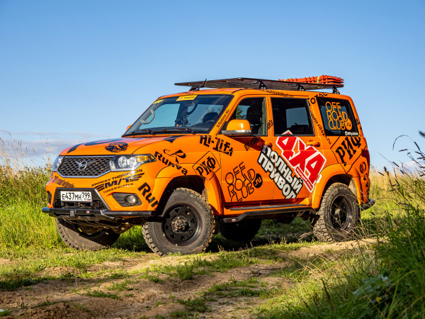 Багажник (платформа) в сборе РИФ 1200x2100 мм УАЗ Патриот