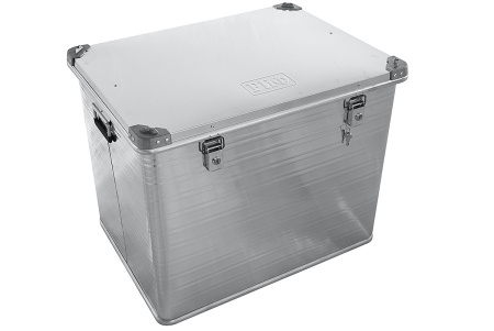 Ящик алюминиевый РИФ с замком 782х585х622 мм (ДхШхВ) Ящик алюминиевый РИФ с замком 782х585х622 мм (ДхШхВ)