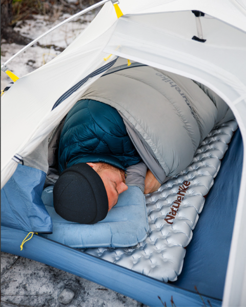 Коврик надувной Naturehike 196х64х8 см, оранжевый