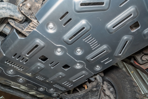 Защита Falcon радиатора, картера, РК, КПП для TANK 300 Off-road version, базовая, алюминиевая, 8 мм