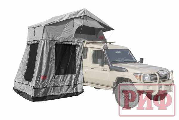 Тамбур к палатке РИФ Soft RT02-120, тент серый Тамбур к палатке РИФ Soft RT02-120, тент серый