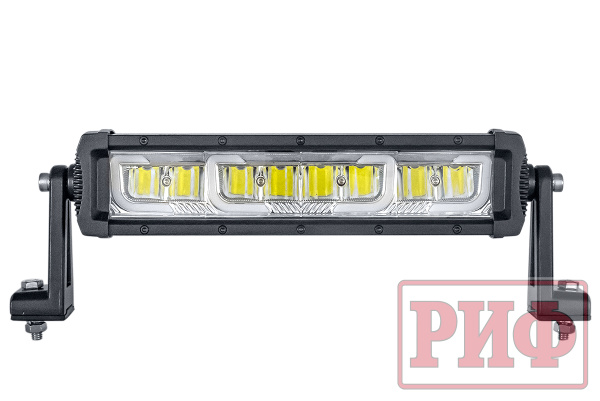 Фара светодиодная водительского света РИФ с ДХО 307 мм 64W