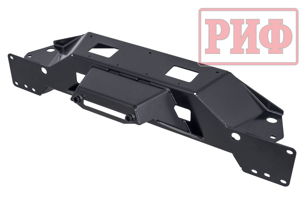 Площадка РИФ под лебёдку в штатный бампер Dodge Ram 1500 Rebel 2019+ (бензин) Площадка РИФ под лебёдку в штатный бампер Dodge Ram 1500 Rebel 2019+ (бензин)