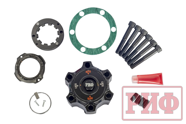 Хаб колесный РИФ автоматический с возможностью ручной блокировки  УАЗ Хаб колесный РИФ автоматический с возможностью ручной блокировки  УАЗ