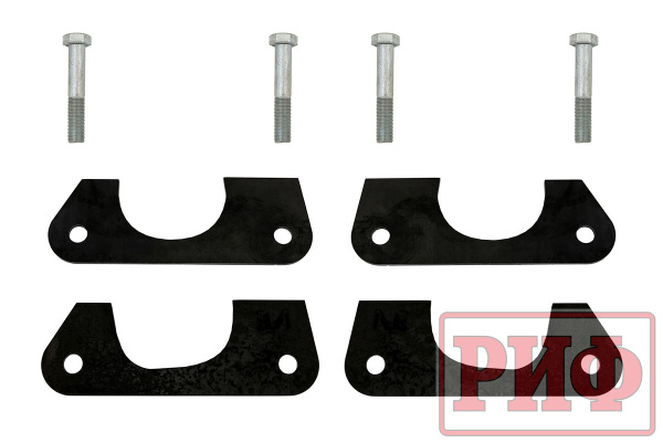 Пластины для усиления крепления передних рычагов Toyota Land Cruiser 80/105