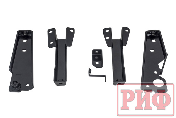 Бампер РИФ силовой передний Renault Duster 2021+ с защитой радиатора