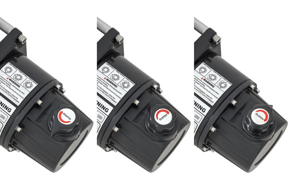 Лебёдка электрическая двухскоростная 12V Runva 12000 lbs 5443 кг (синтетический трос)