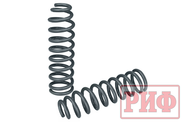 Пружины РИФ передние усиленные SsangYong Rexton 1, 2 и XVT (2006-2012), Kyron лифт 30 мм +50 кг
