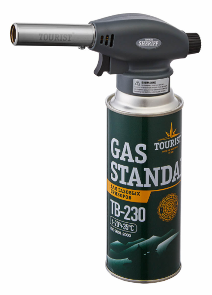 Резак газовый TOURIST SHERIFF, с пьезоподжигом