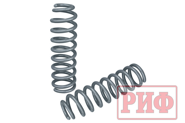 Пружины РИФ передние усиленные штатные SsangYong Rexton 1, 2, XVT, Kyron +50 кг