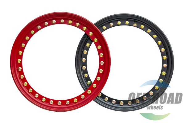 Диск усиленный УАЗ стальной черн. 5x139,7 8xR16 d110 ET-19 с двойн. бедлоком (красн.) барабан. торм.