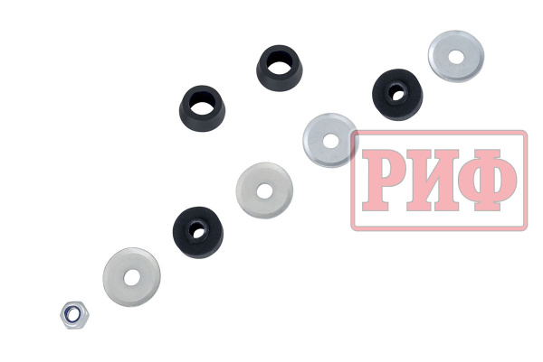 Амортизатор РИФ "Арктика" задний Toyota Land Cruiser 100 и 200 штатный и лифт 0- 25 мм